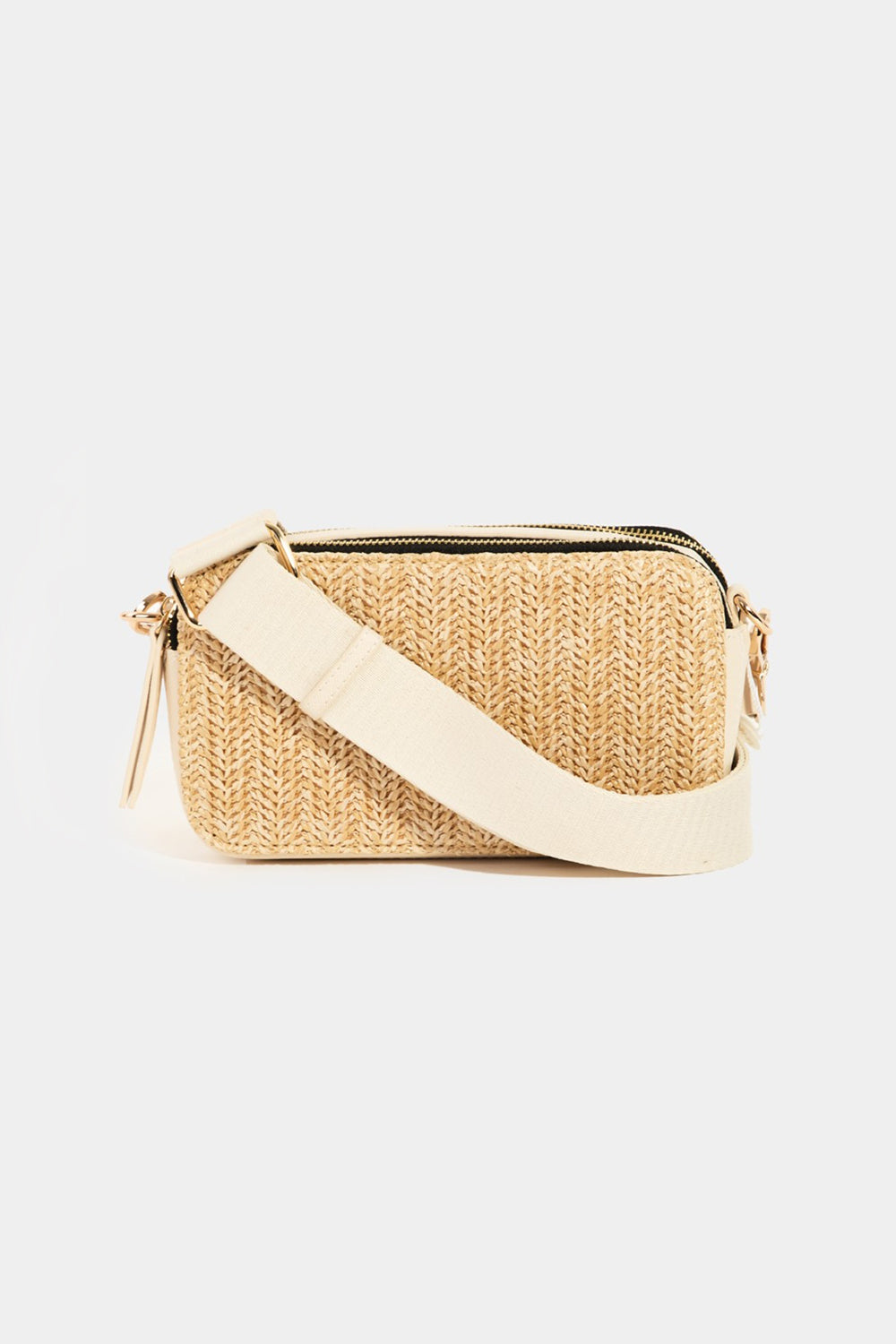 Straw Crossbody Bag
