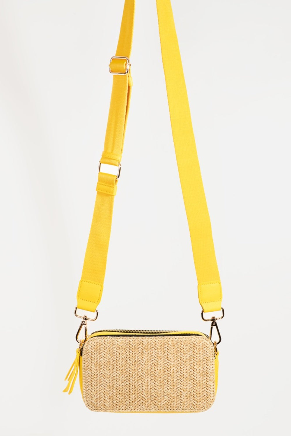 Straw Crossbody Bag