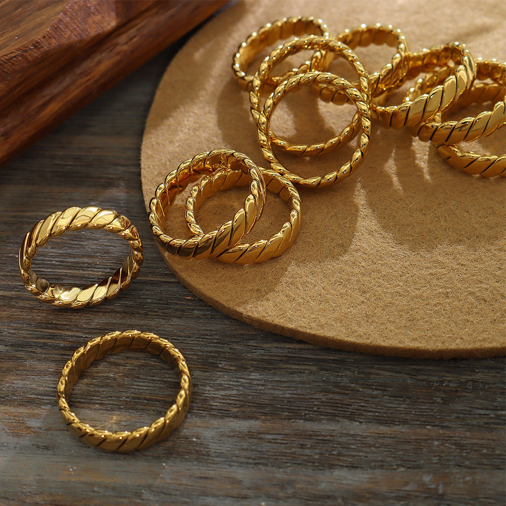 Stackable Gold-Plated Ring