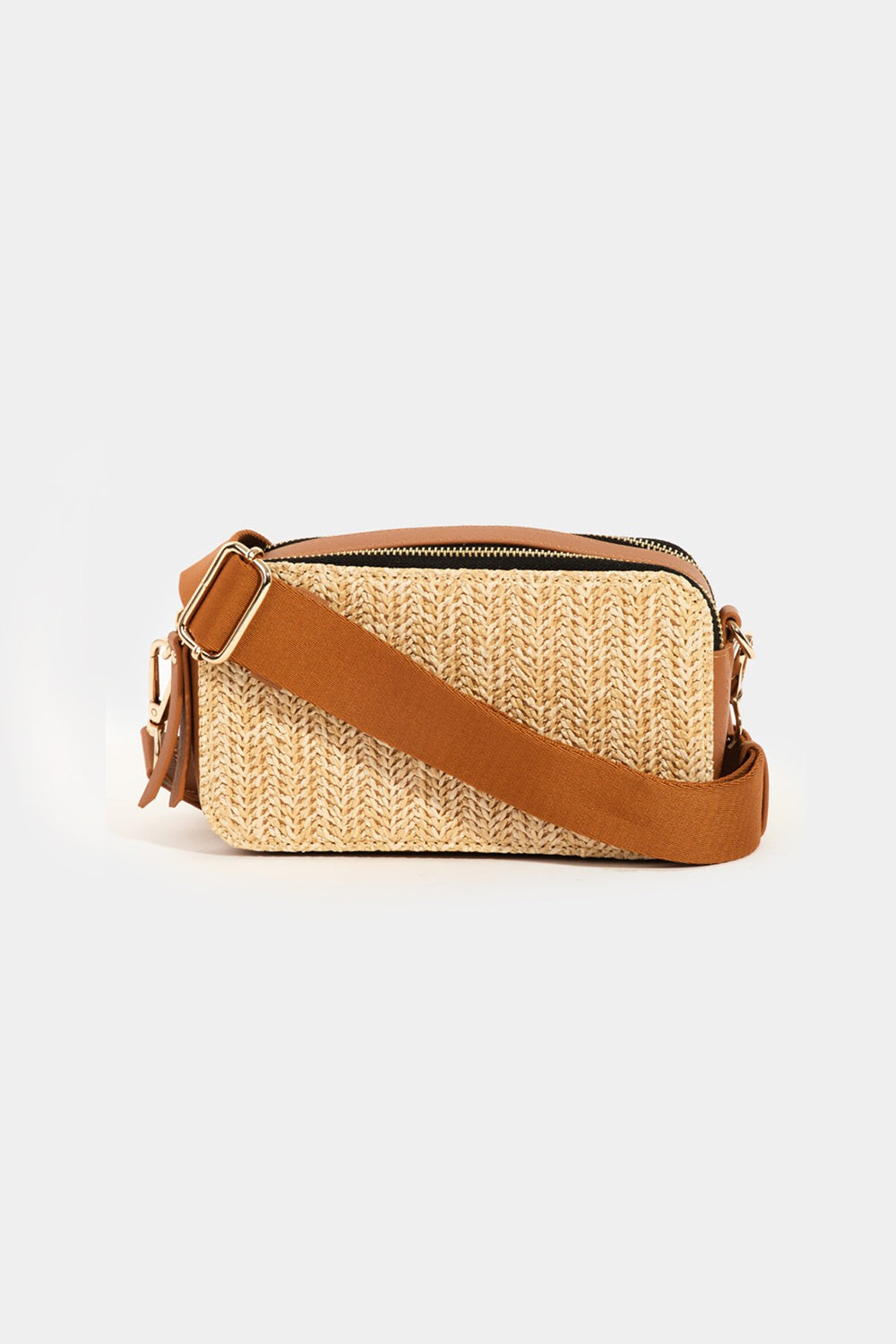 Straw Crossbody Bag