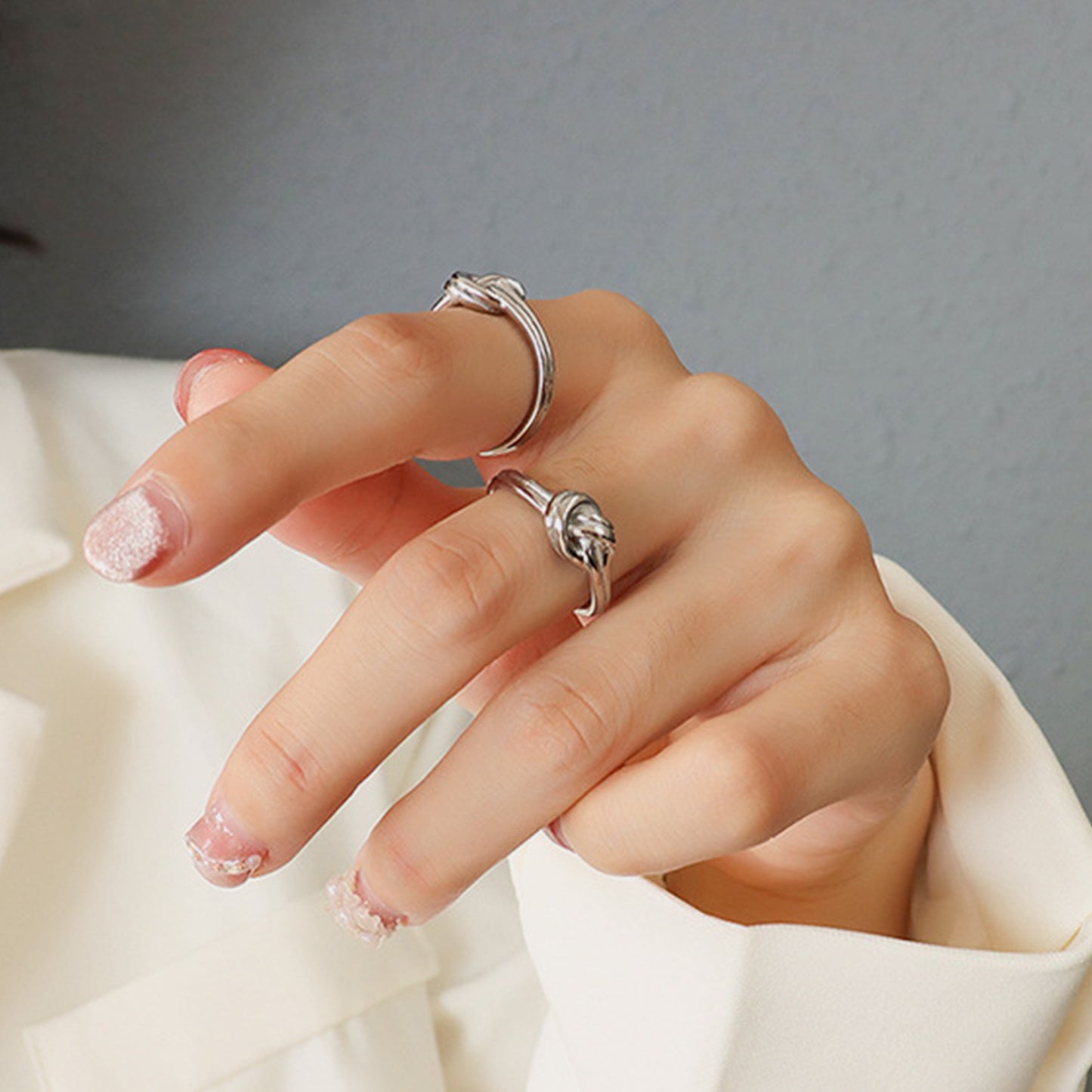 Stackable Knot Ring