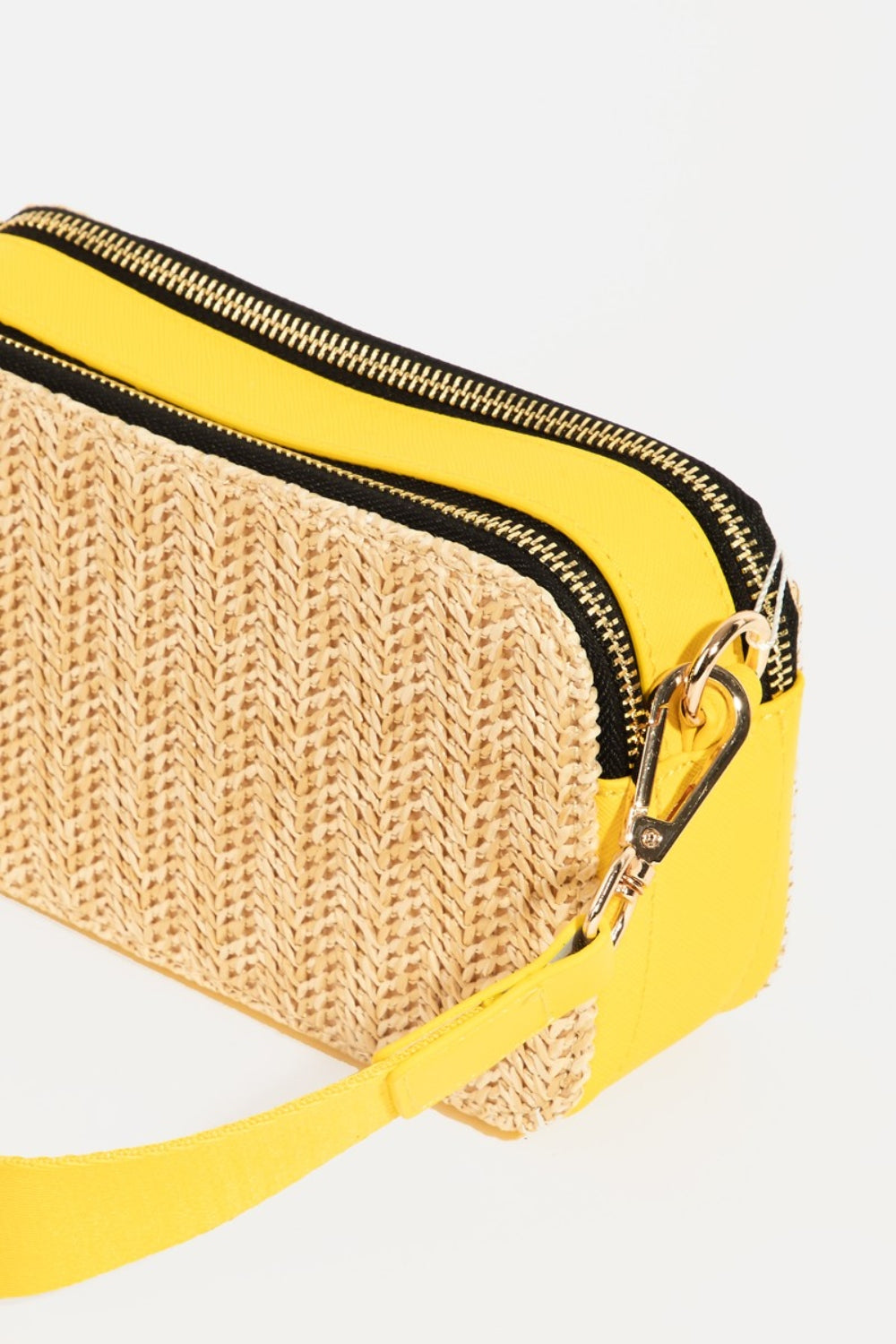 Straw Crossbody Bag