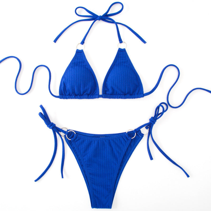 Ring Ribbed Bikini