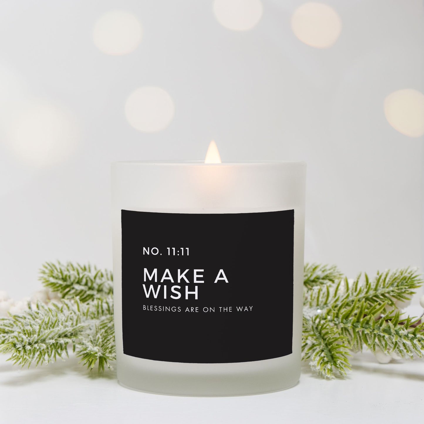 11:11 Angel Number Candle
