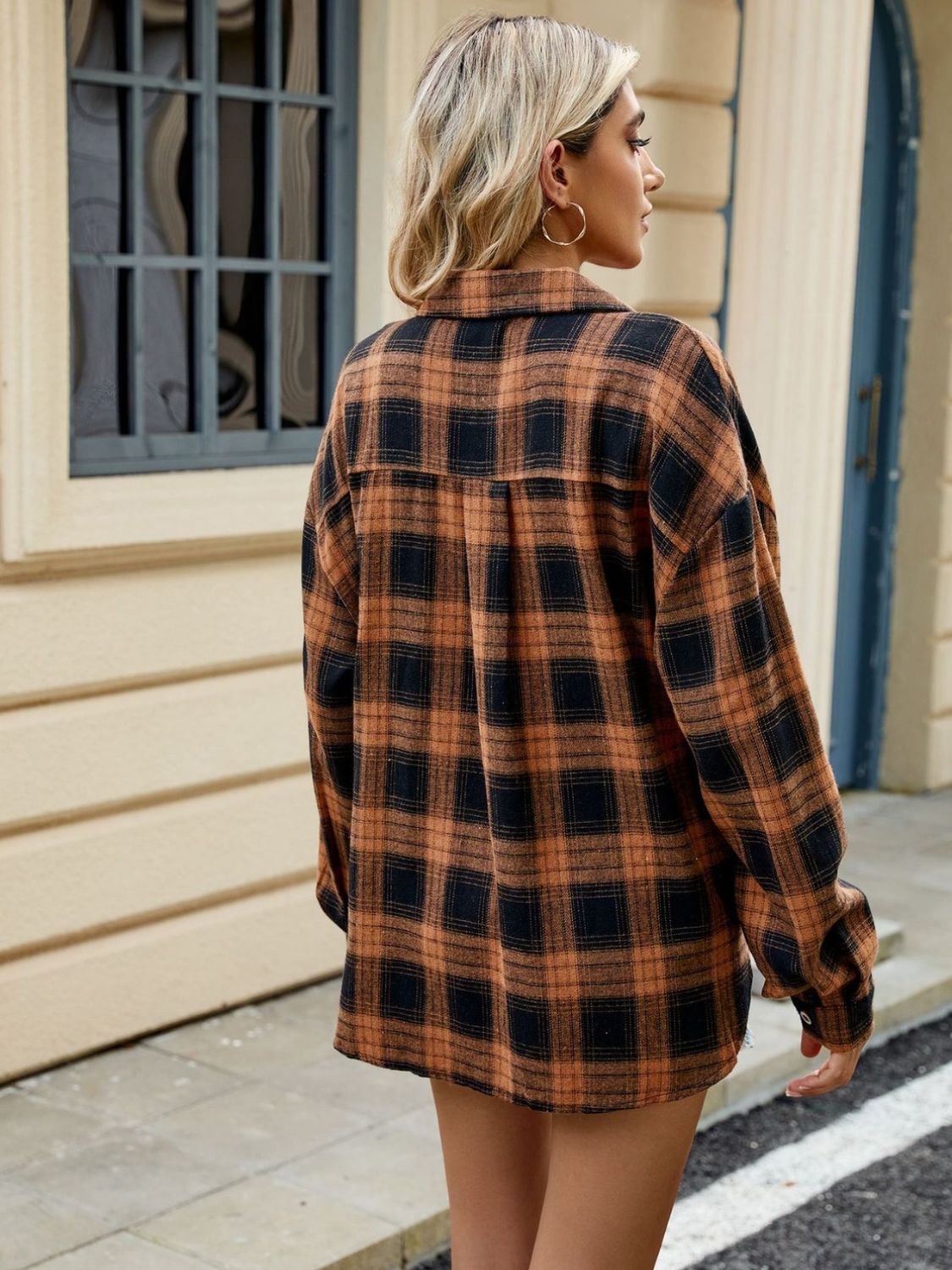 Plaid Long Sleeve Shirt