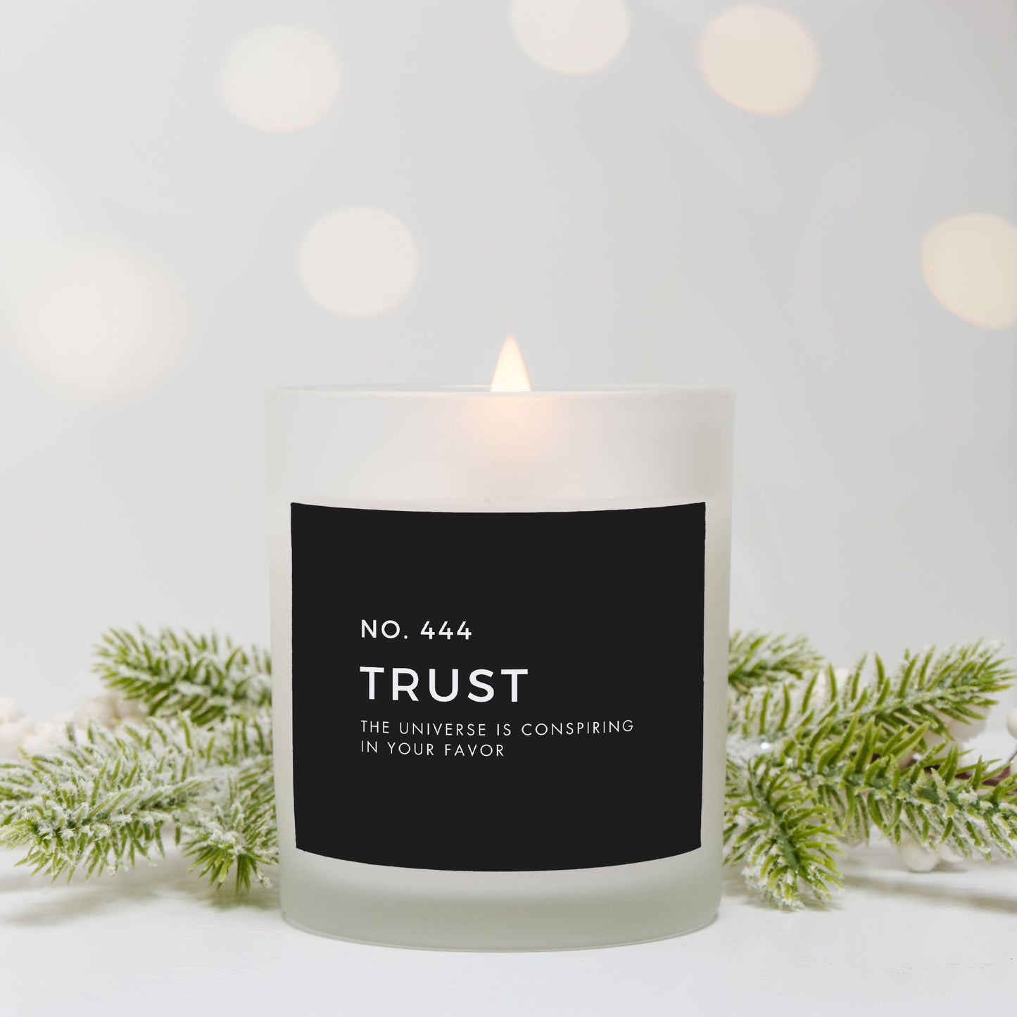 Angel Number 444 Candle