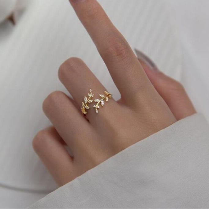 Olive Branch Ring