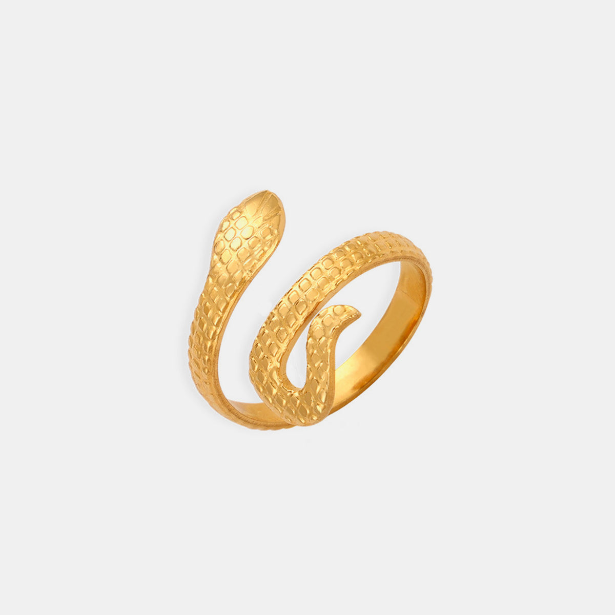 Gold Snake Slither Ring