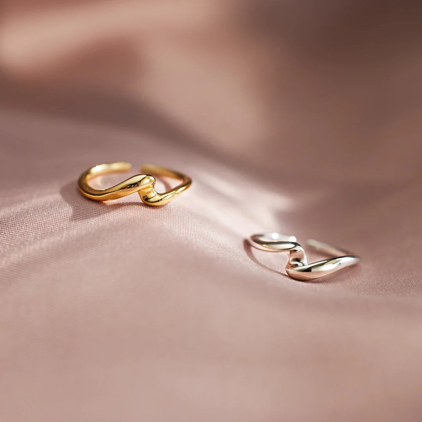 Twisted Adjustable Statement Ring
