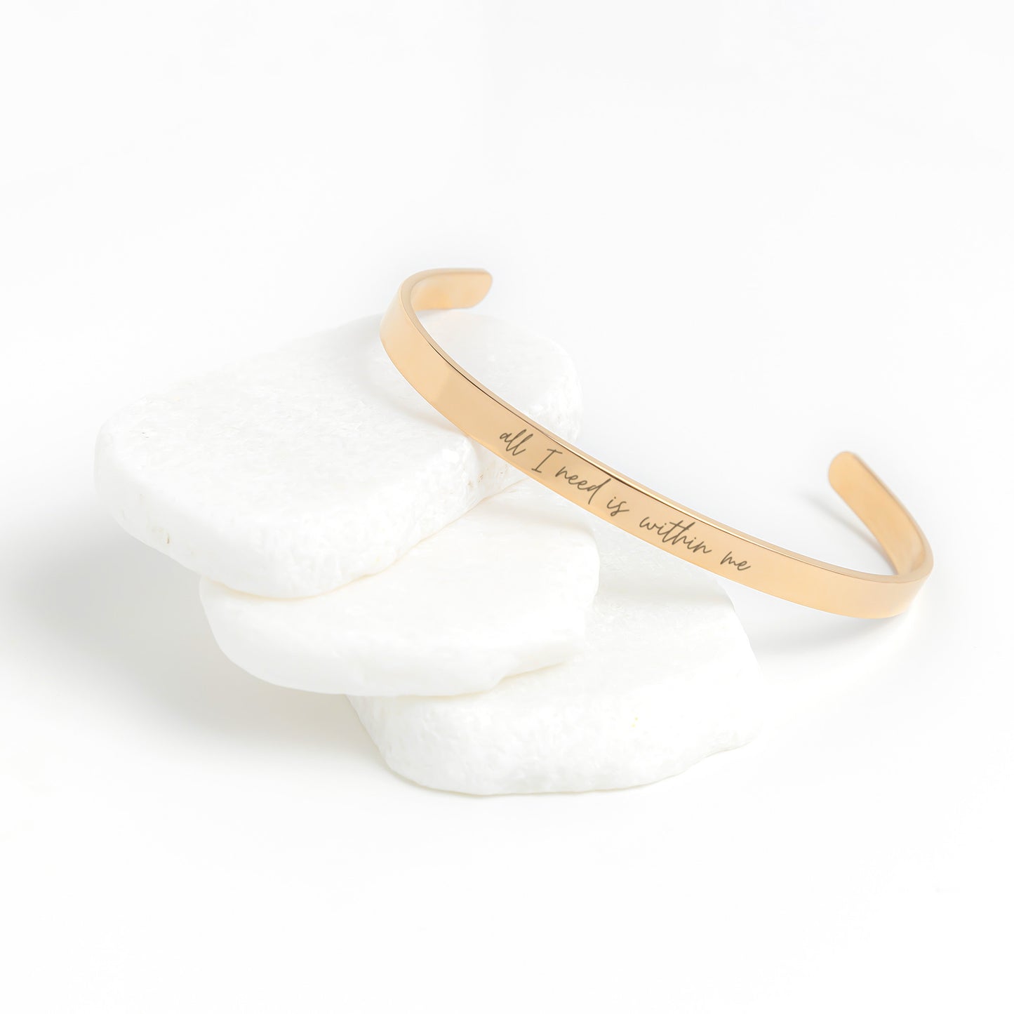 All That I Need Is Within Me Bracelet