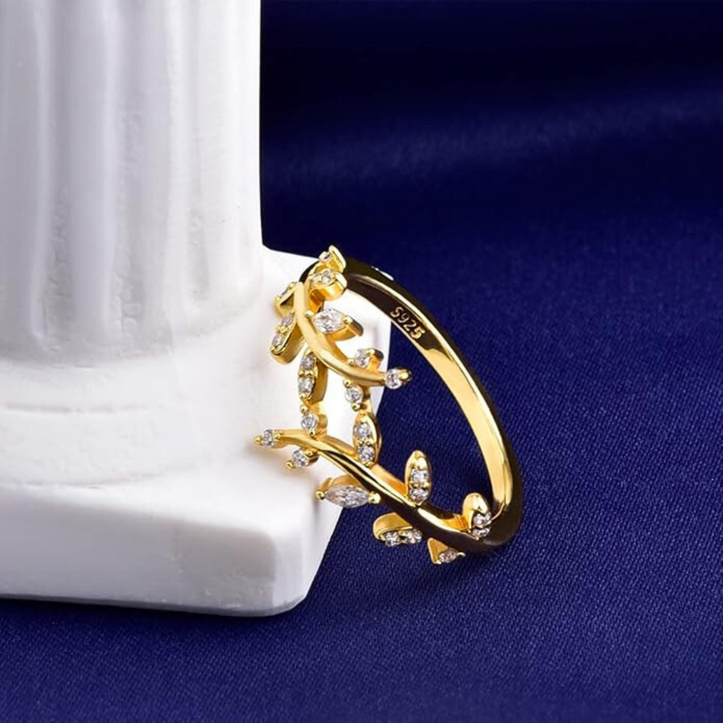 Olive Branch Ring