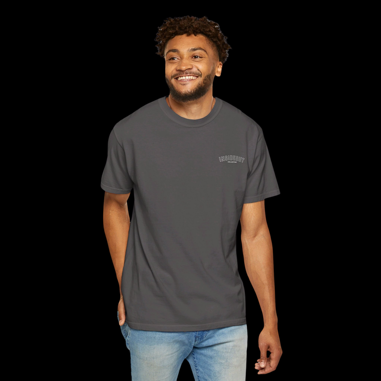 Happy To Be Here Distressed Tee