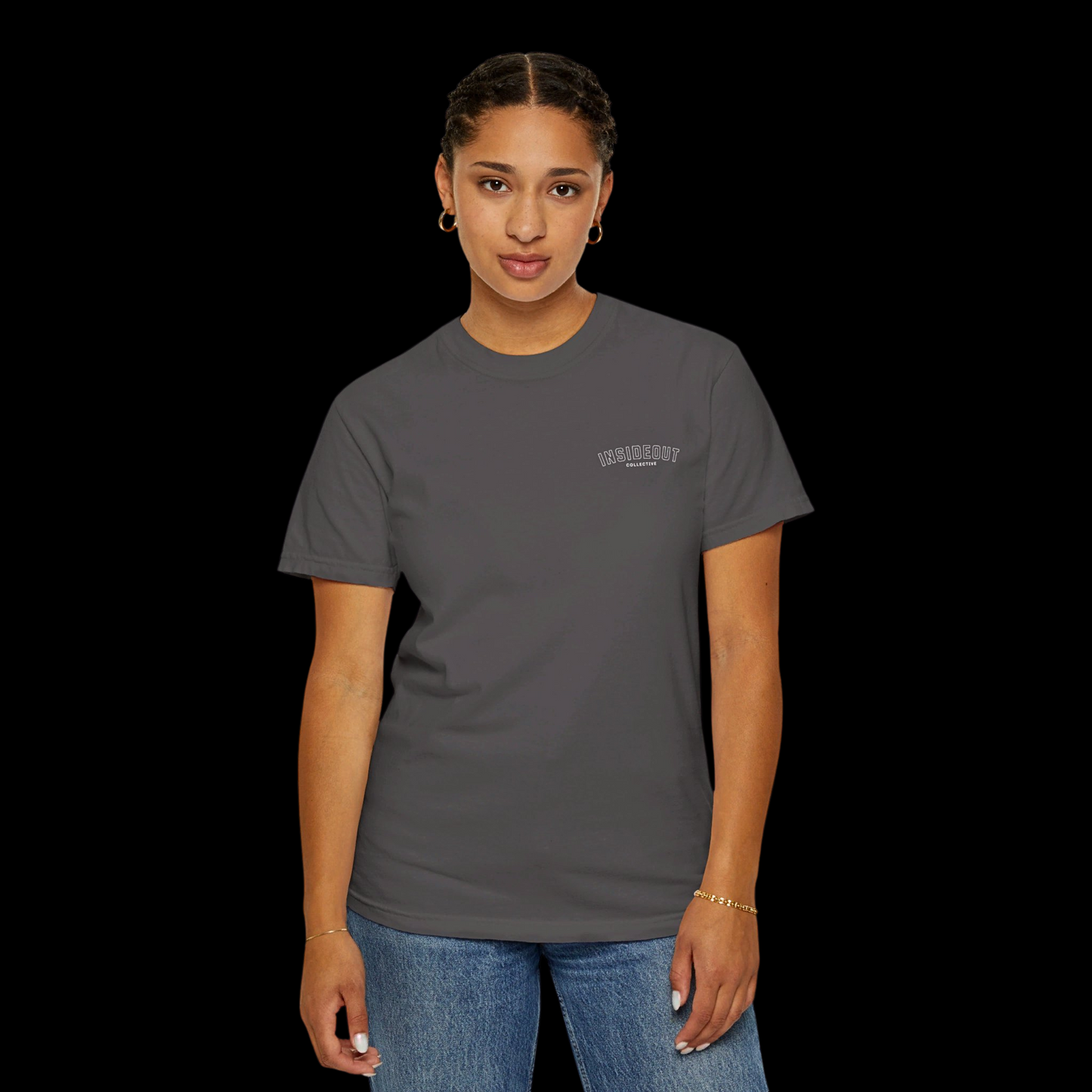 Happy To Be Here Distressed Tee