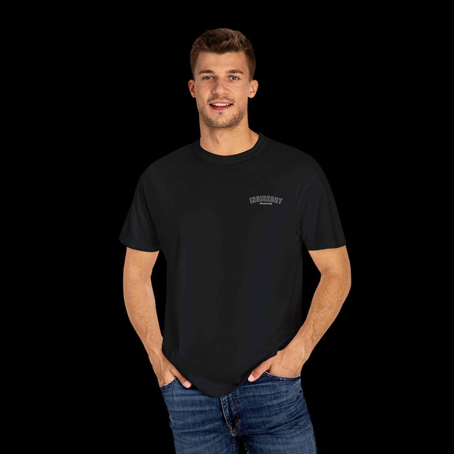 Happy To Be Here Distressed Tee