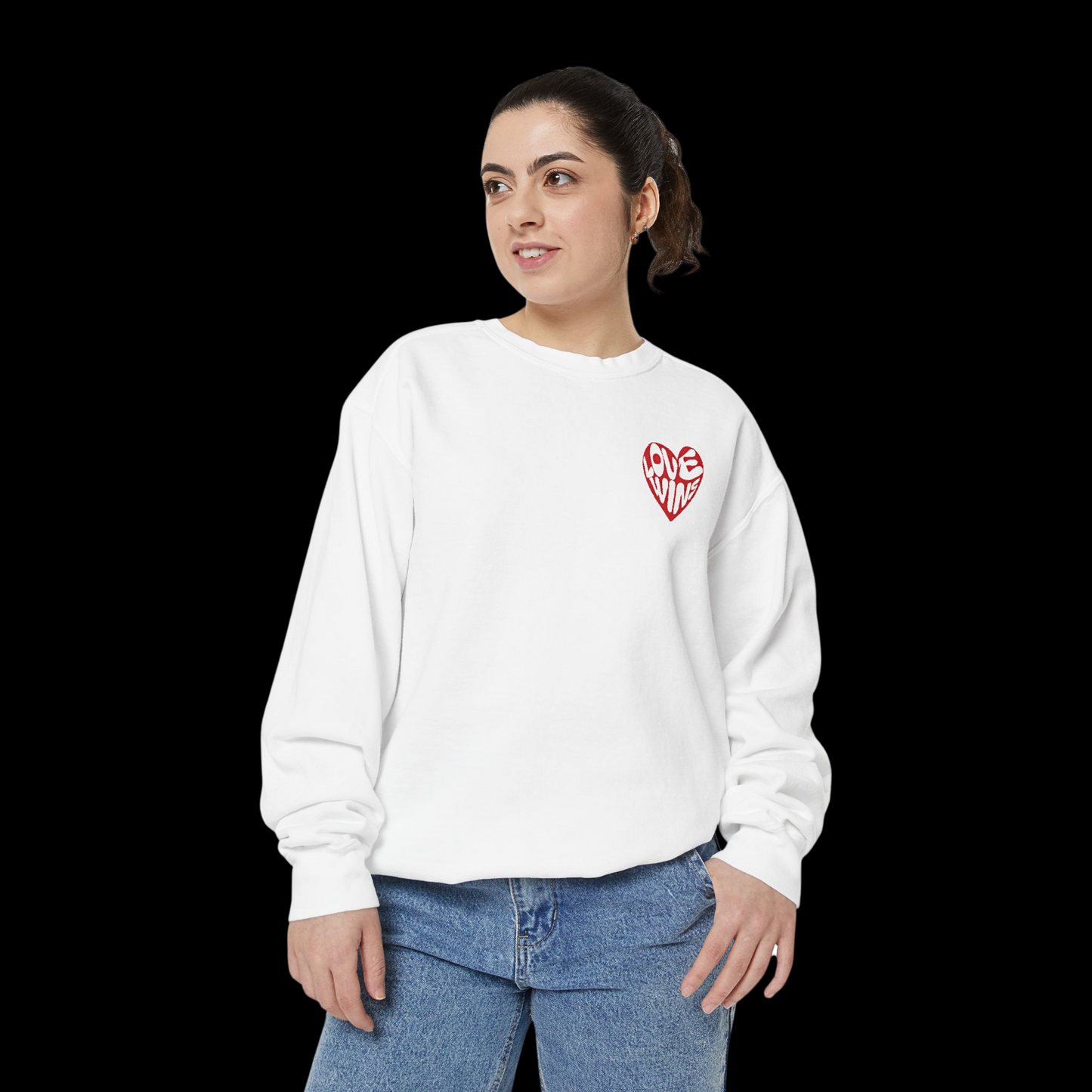 Love Wins Crewneck