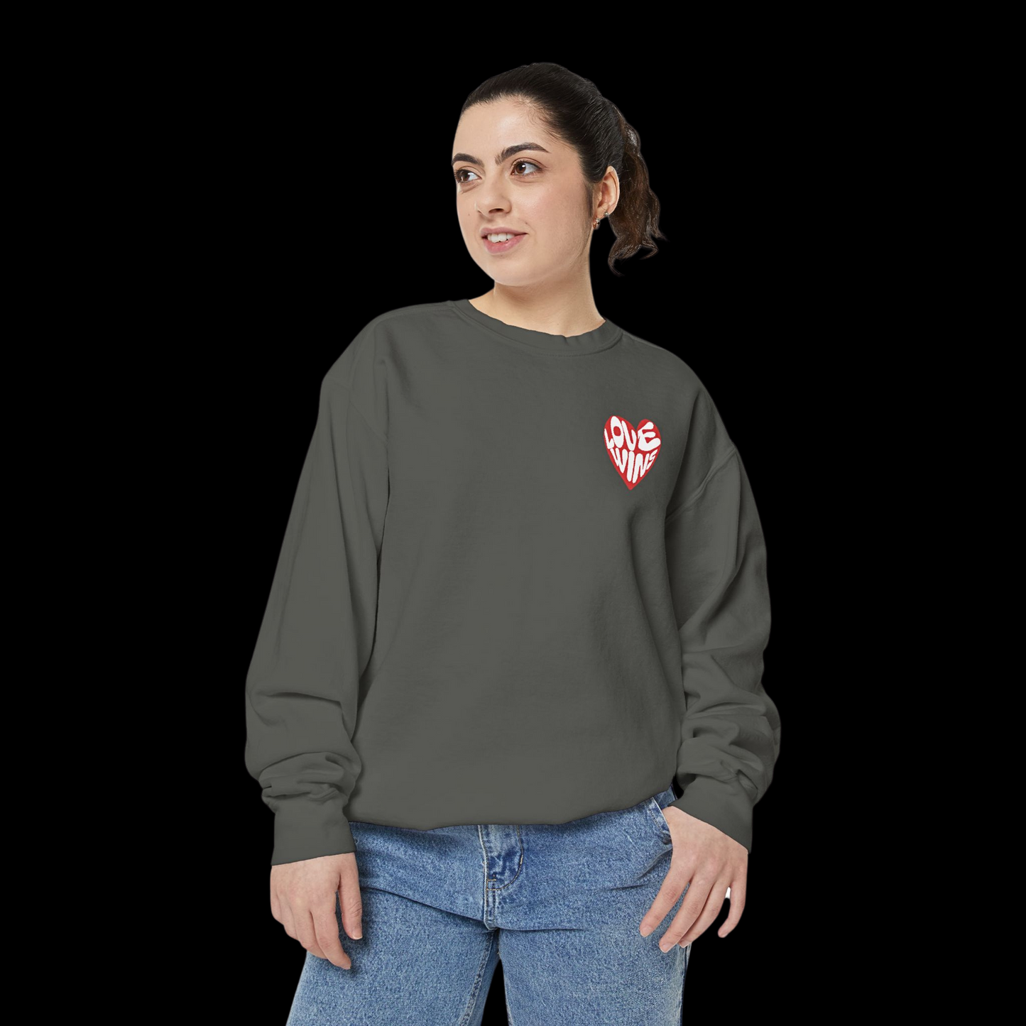 Love Wins Crewneck