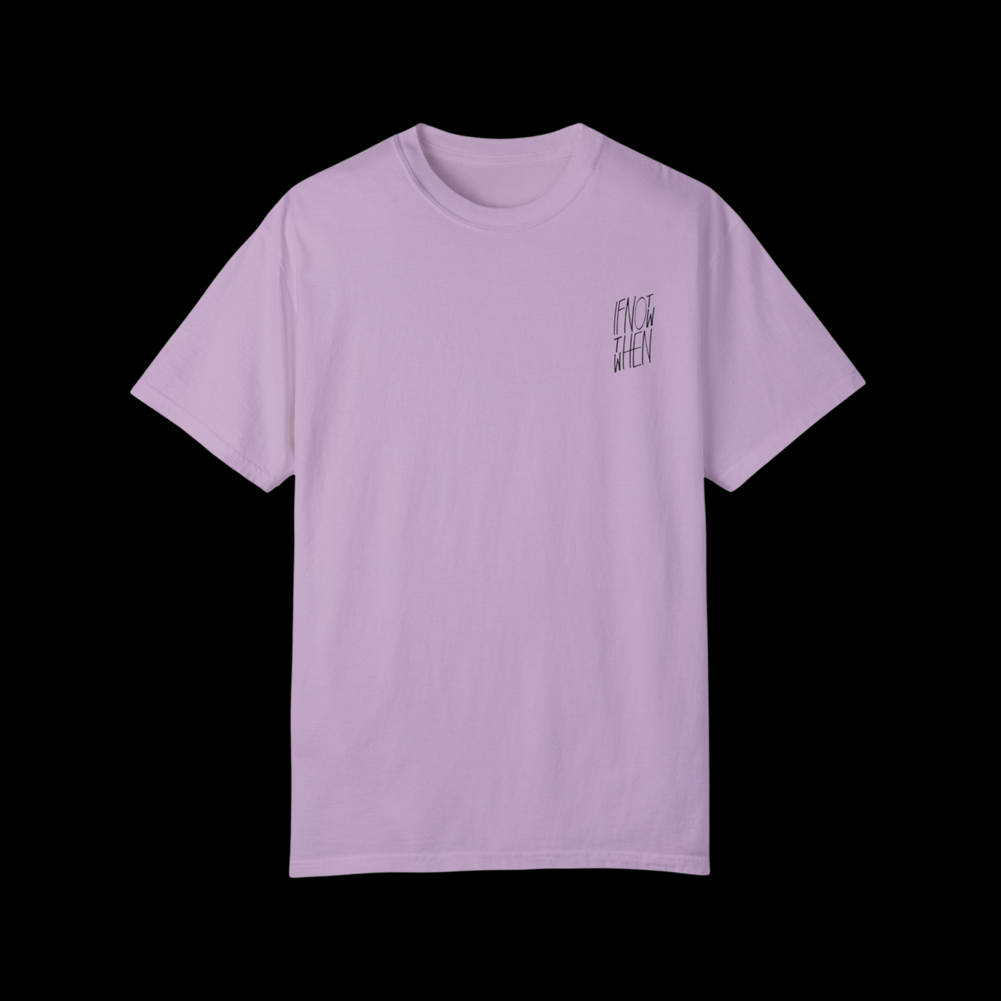 If Not Now Then When Tee