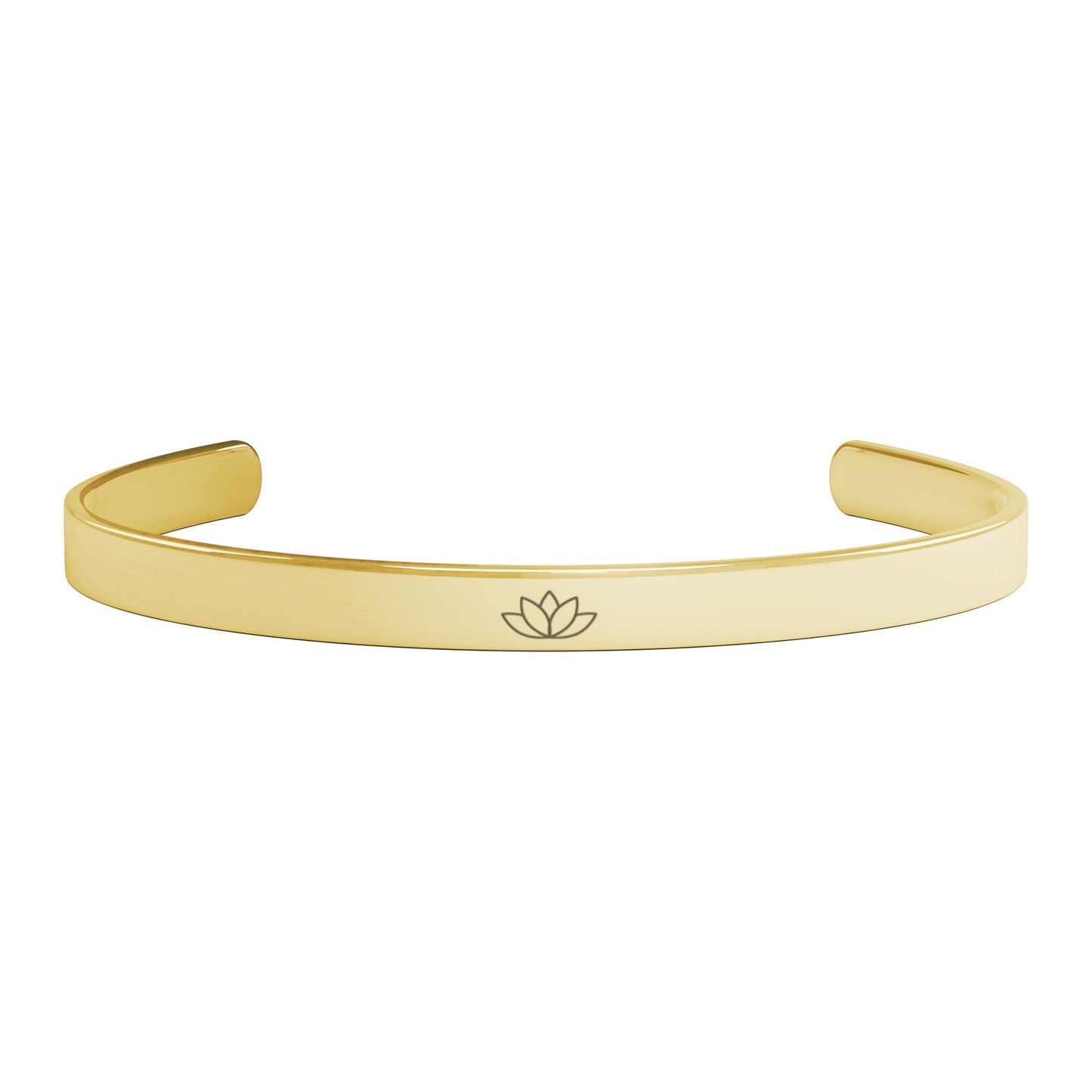 The Lotus Flower Affirmation Bracelet
