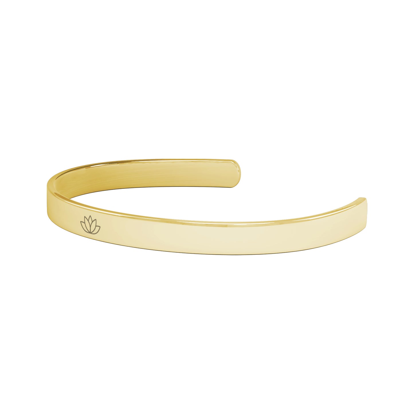The Lotus Flower Affirmation Bracelet