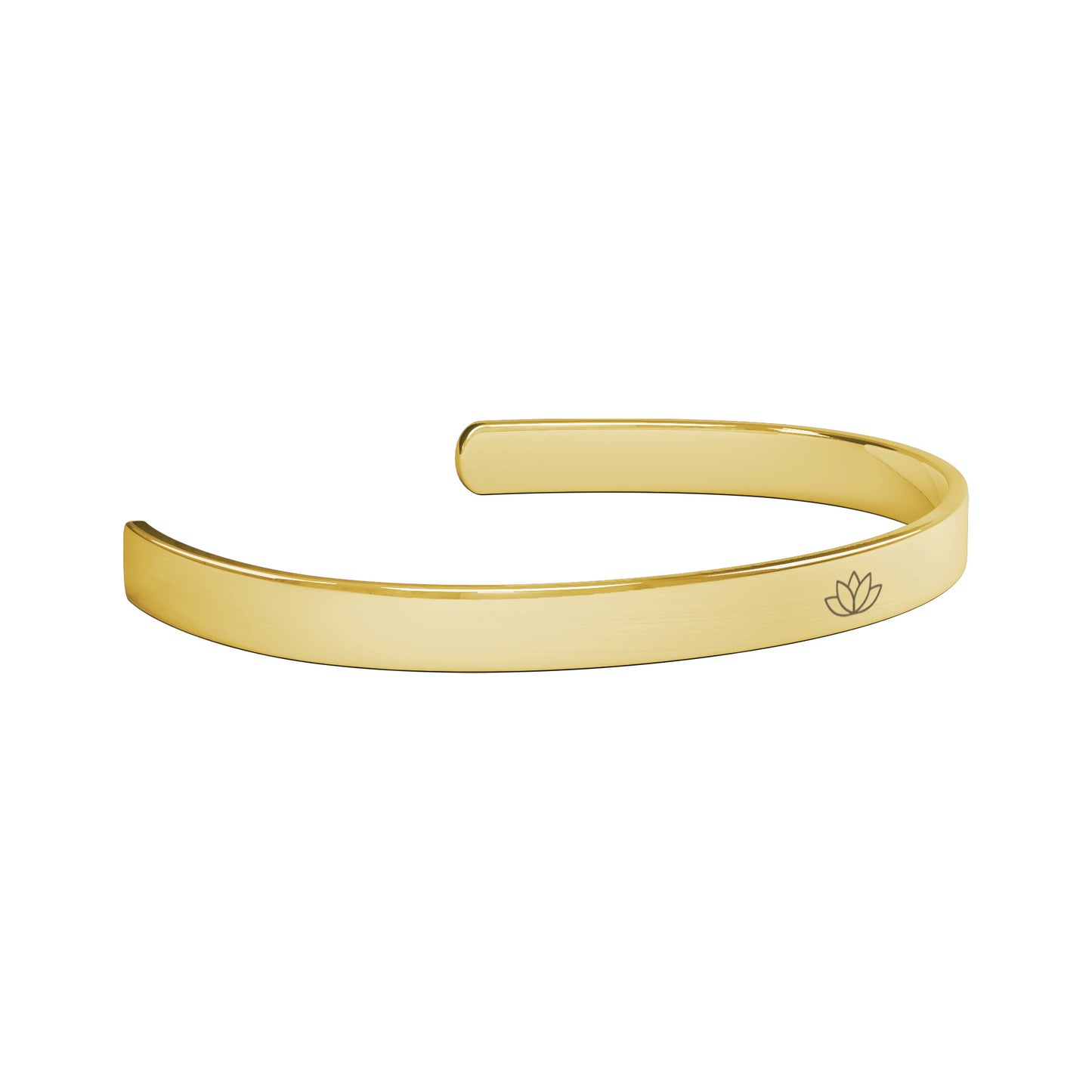 The Lotus Flower Affirmation Bracelet