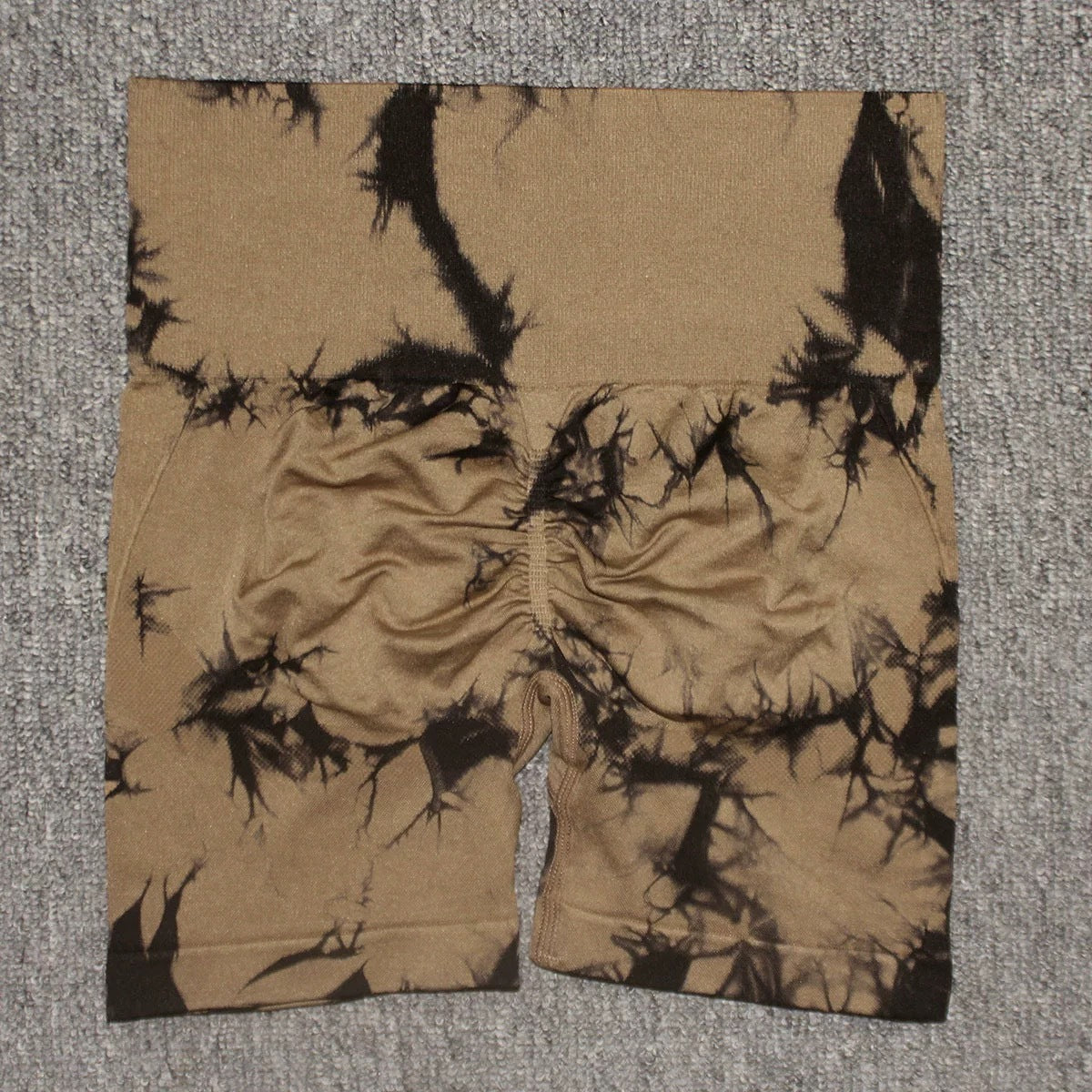 Tie-dye High Waisted Biker Shorts