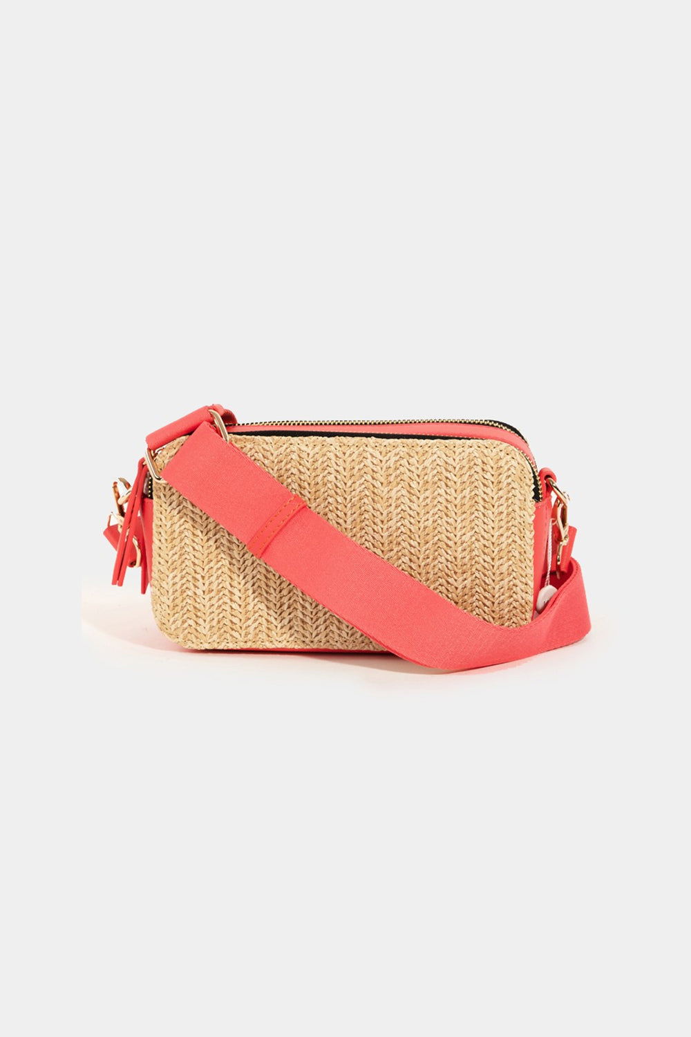 Straw Crossbody Bag