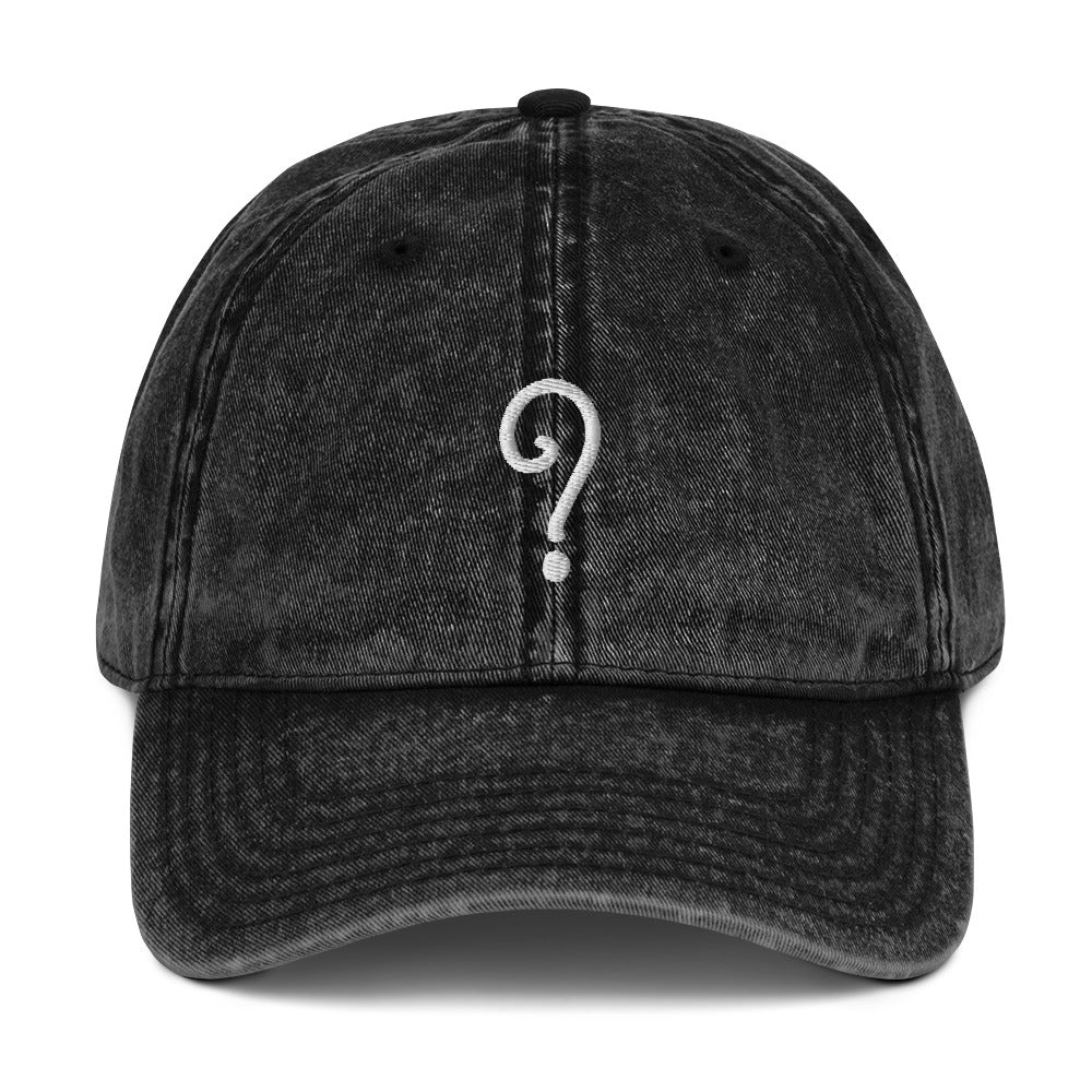 The Why Not Vintage Embroidered Hat