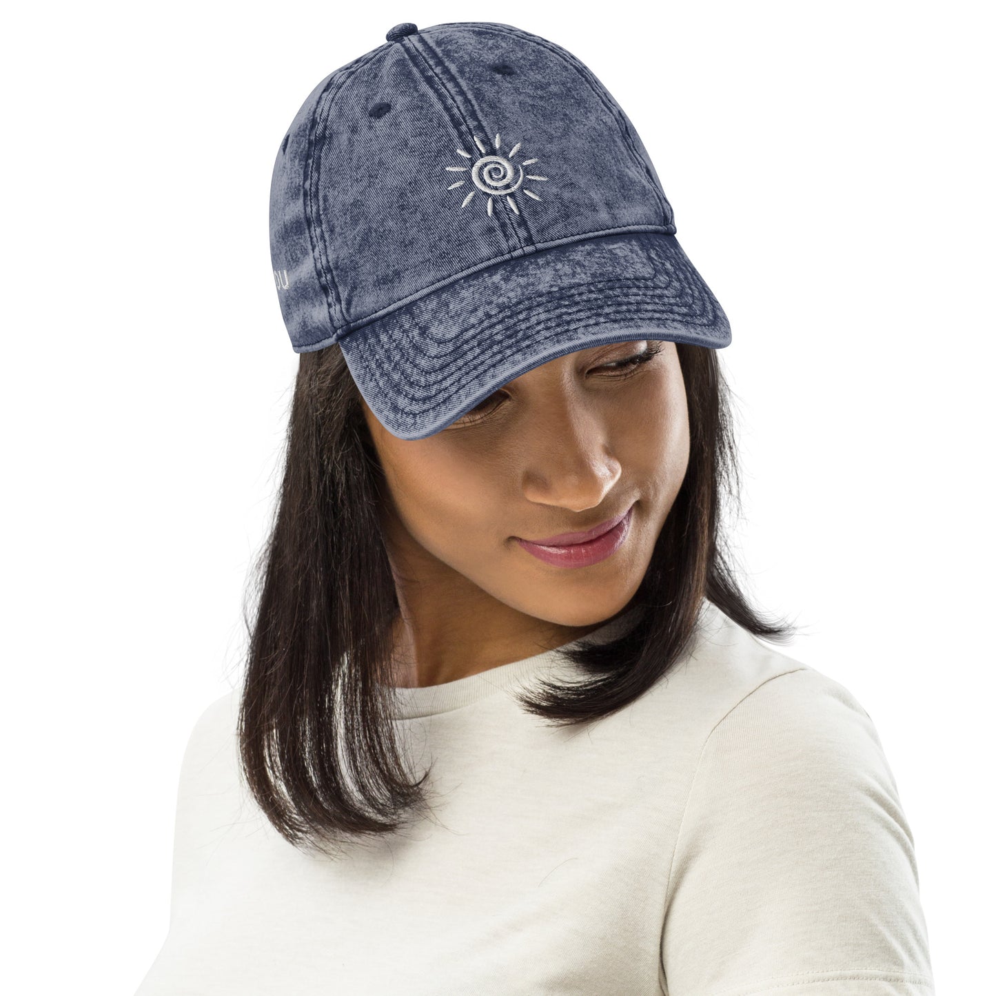 Love You To The Sun & Back Embroidered Vintage Cap