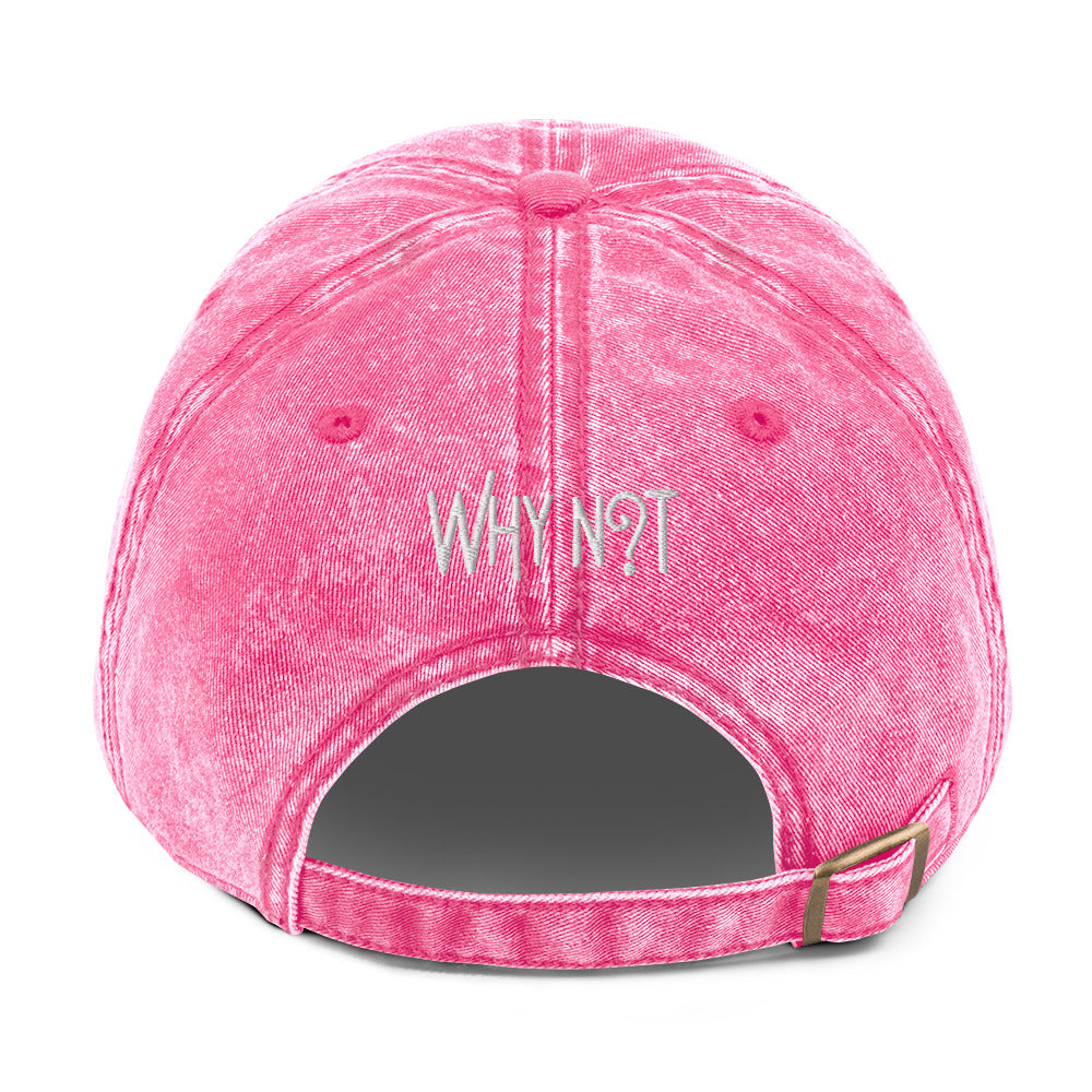 The Why Not Vintage Embroidered Hat
