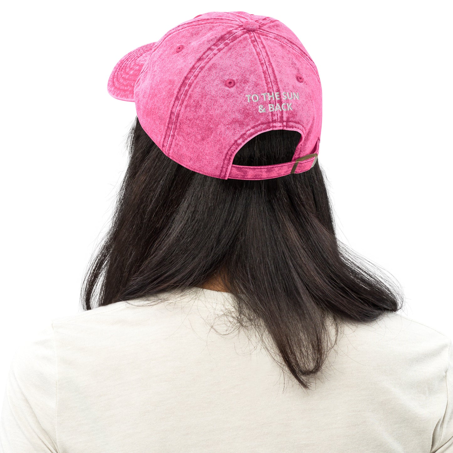 Love You To The Sun & Back Embroidered Vintage Cap