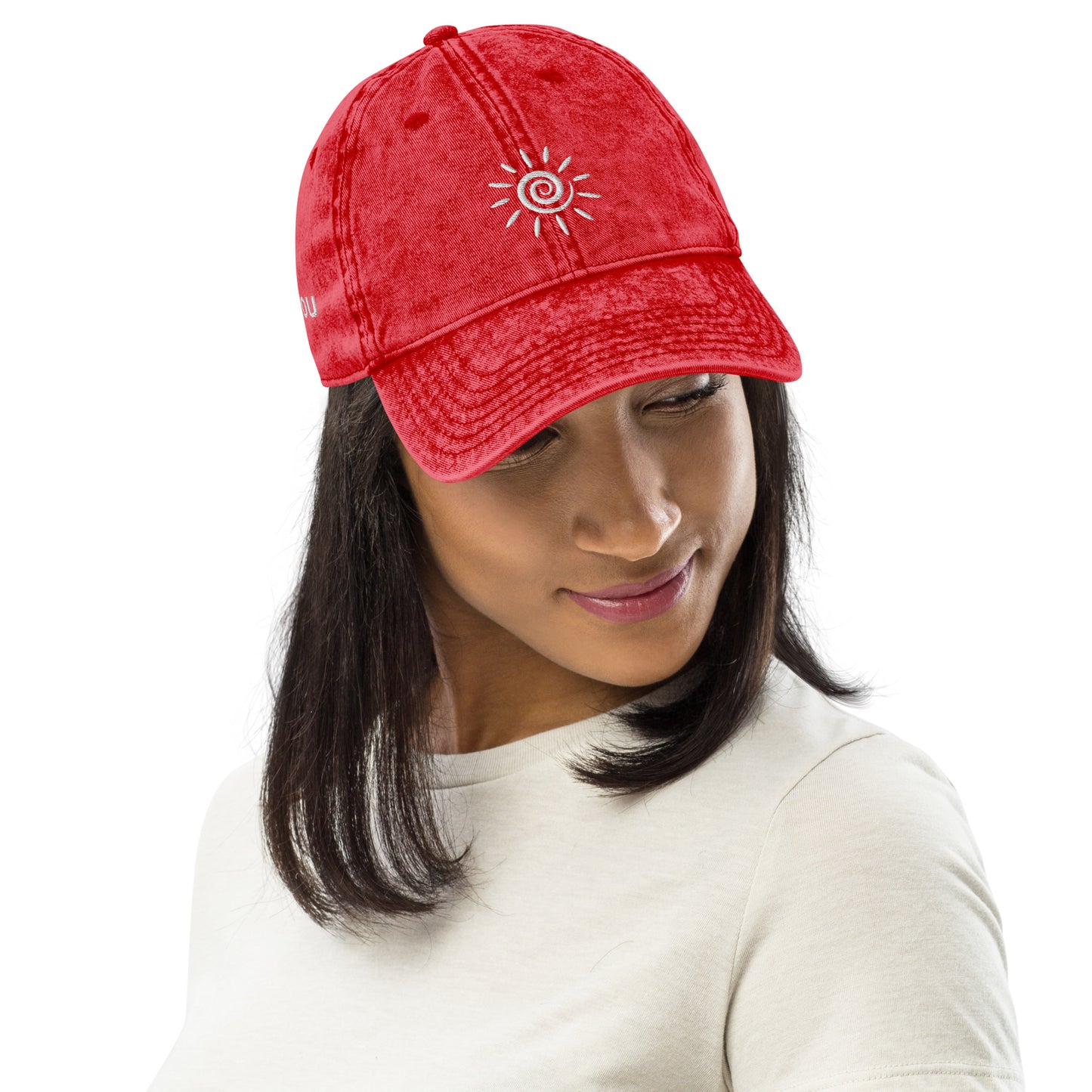 Love You To The Sun & Back Embroidered Vintage Cap