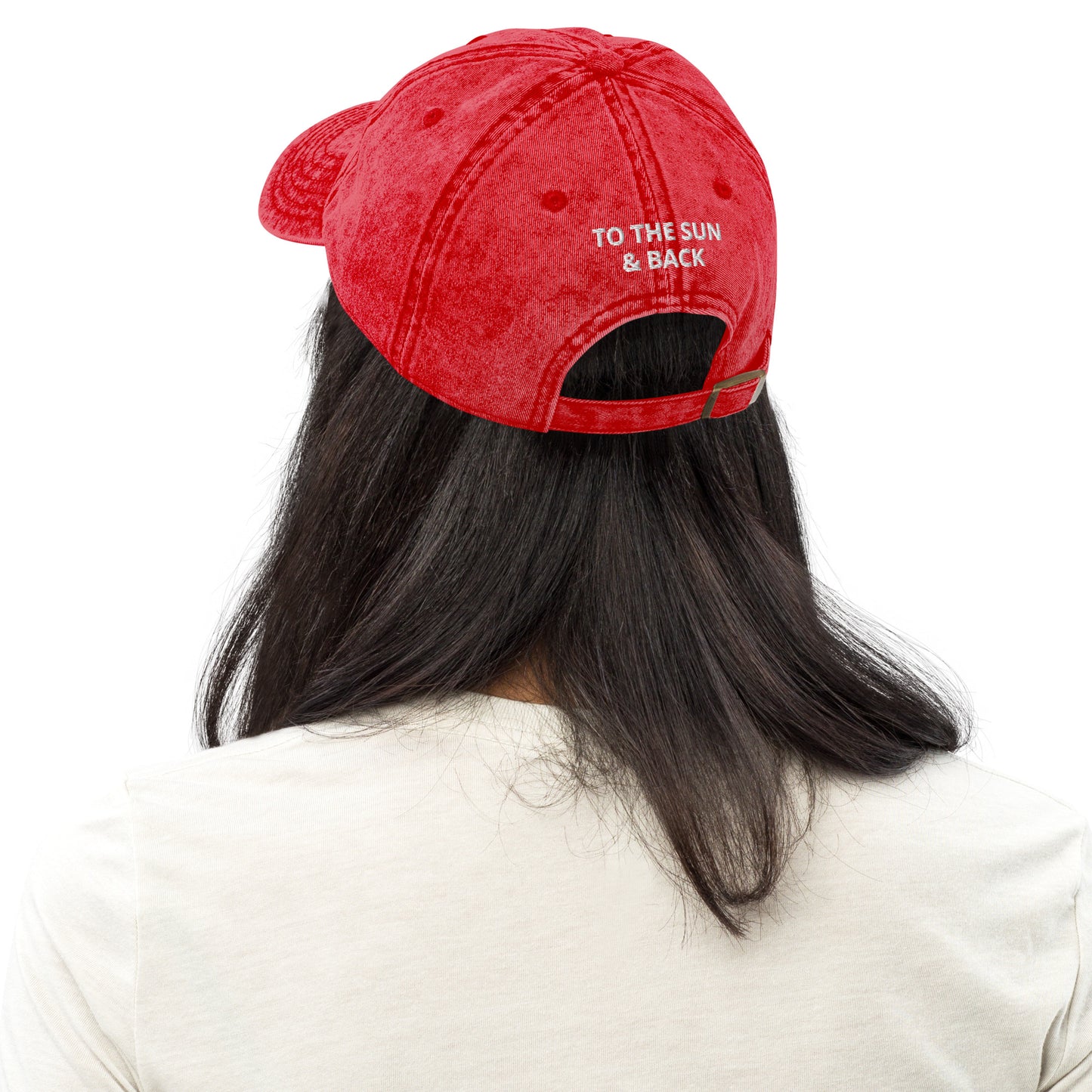 Love You To The Sun & Back Embroidered Vintage Cap