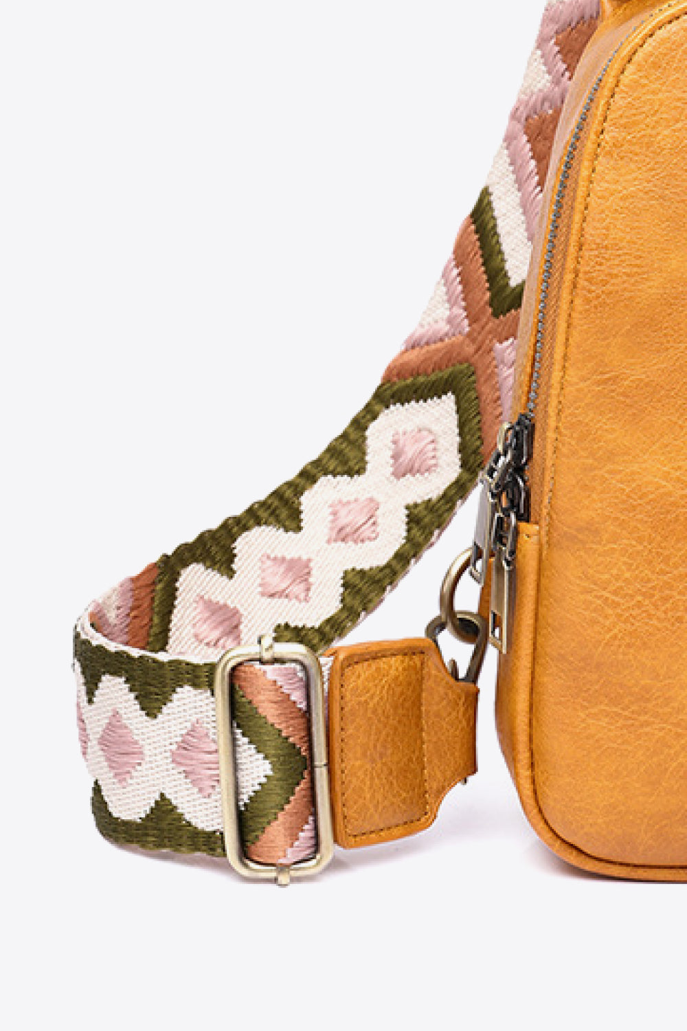 Adjustable Cross Body Leather Bag