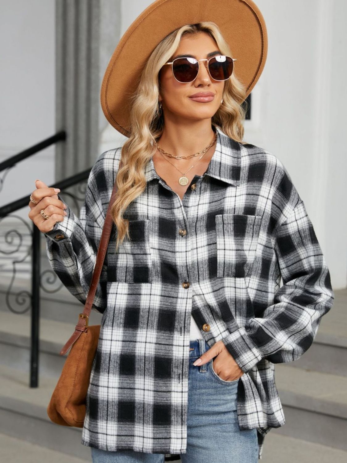Plaid Long Sleeve Shirt