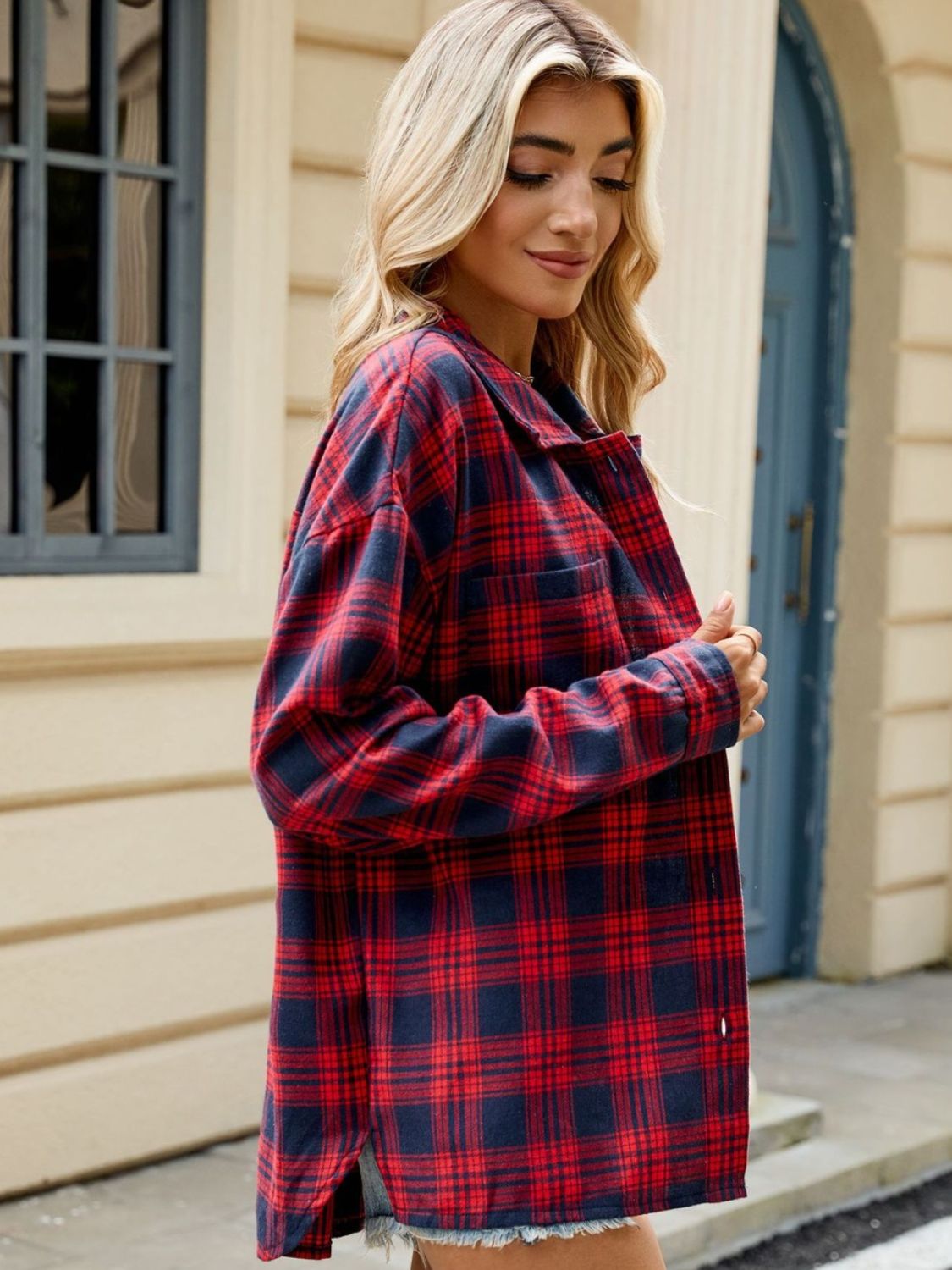 Plaid Long Sleeve Shirt