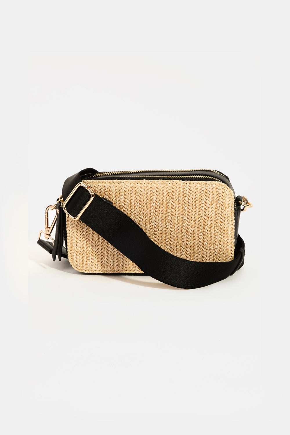 Straw Crossbody Bag