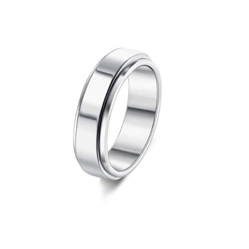 Moon Phase Fidget Spinner Ring