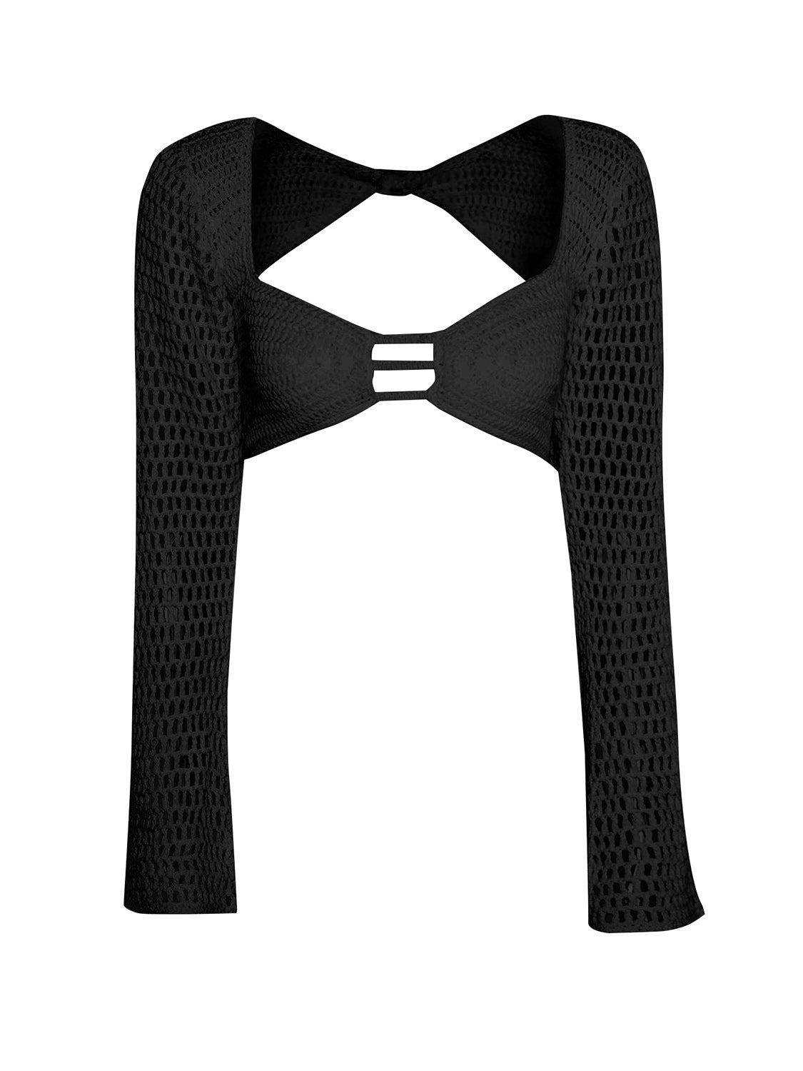 Long Sleeve Top and Skirt Vacay Cover Up Set