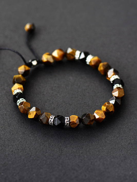 Adjustable Natural Stone Bracelet