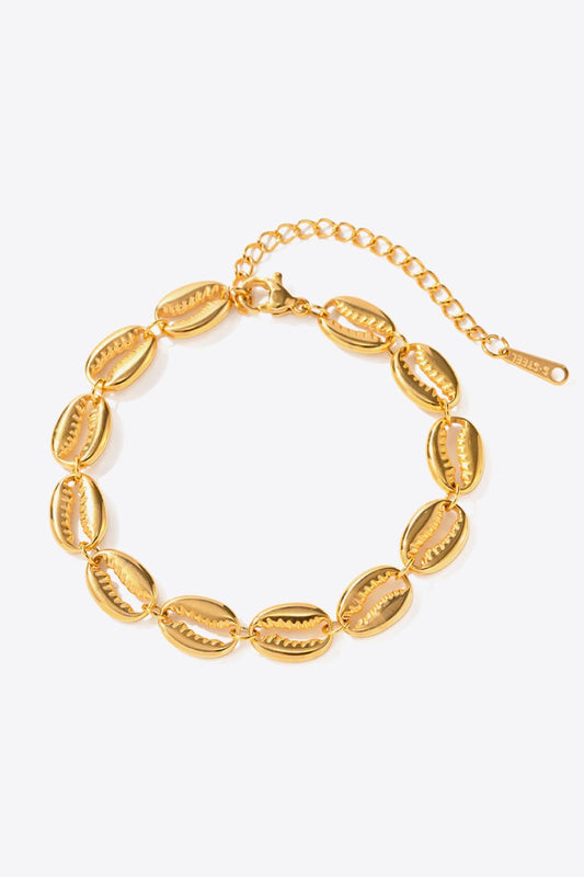 Sea Shell Gold Bracelet