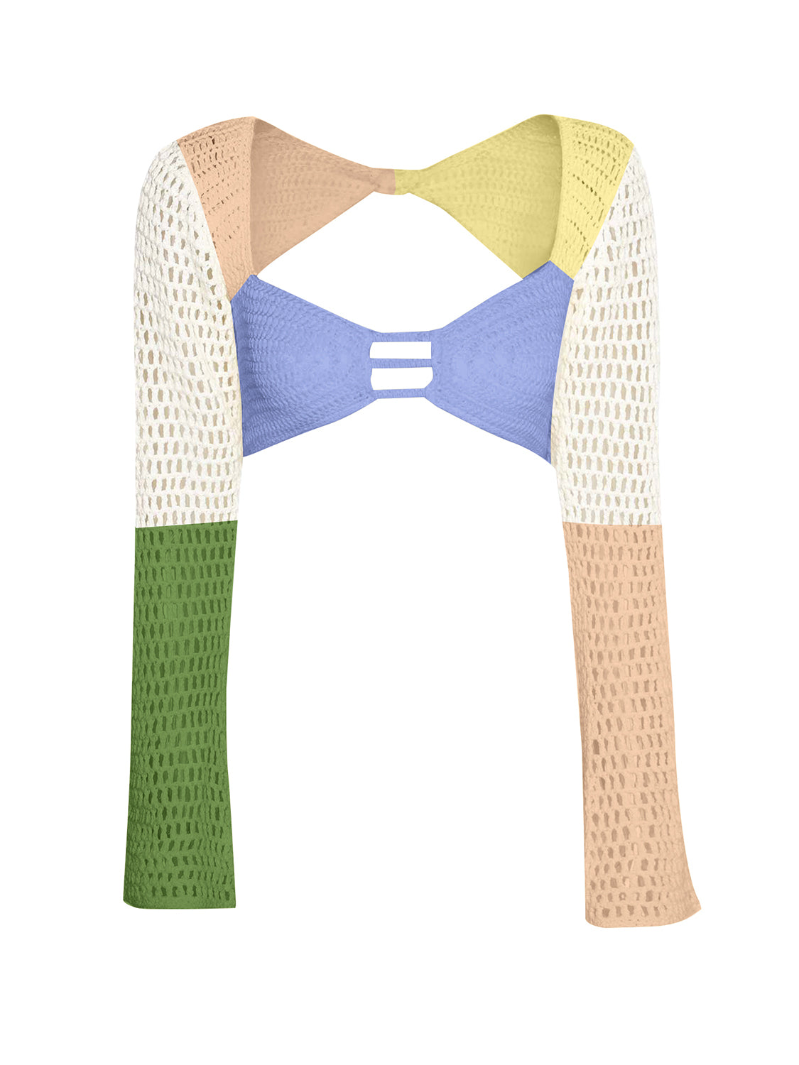 Long Sleeve Top and Skirt Vacay Cover Up Set