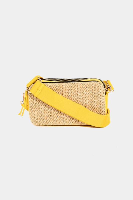 Straw Crossbody Bag