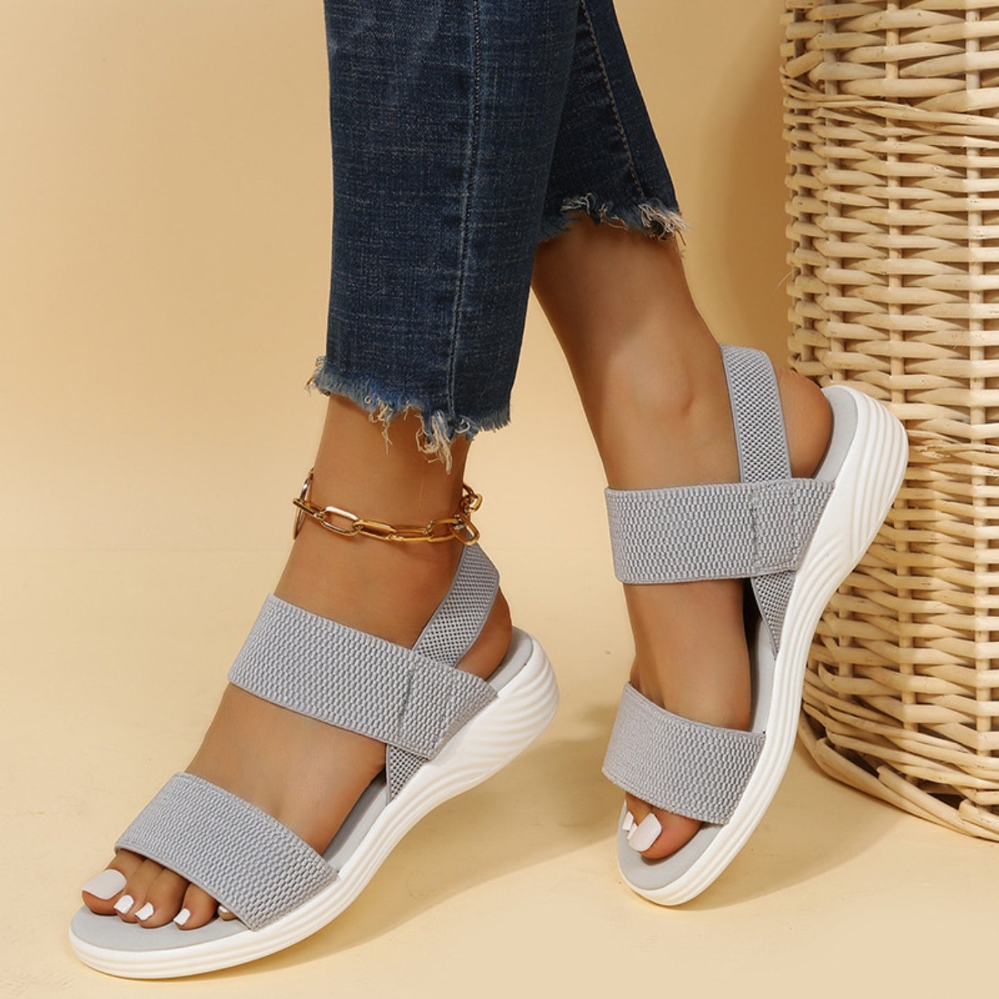 Open Toe Platform Sandals