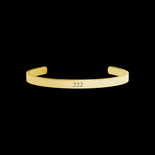 Angel Number 222 Bracelet: Right Place & Right Time