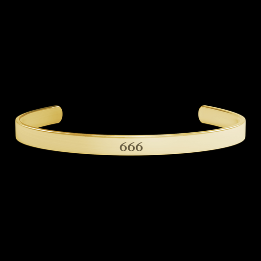 Angel Number 666 Bracelet: Live in Your Truth