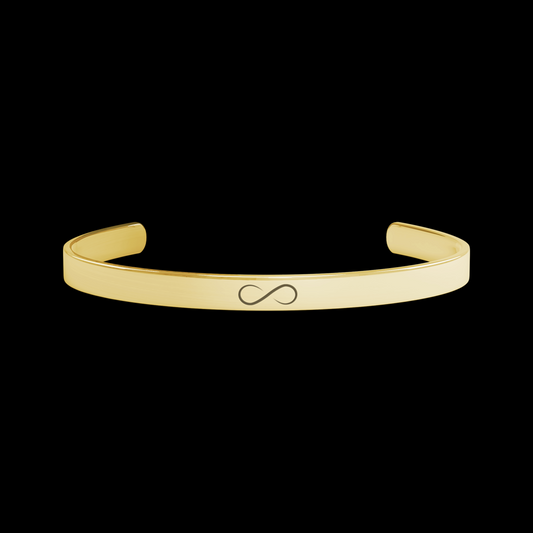 Infinity Symbol Bracelet: I Am Limitless Affirmation