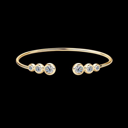 1.8 Carat Moissanite 925 Sterling Silver Bracelet