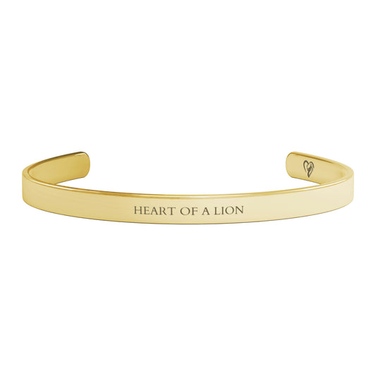 Heart Of A Lion Strength Bracelet