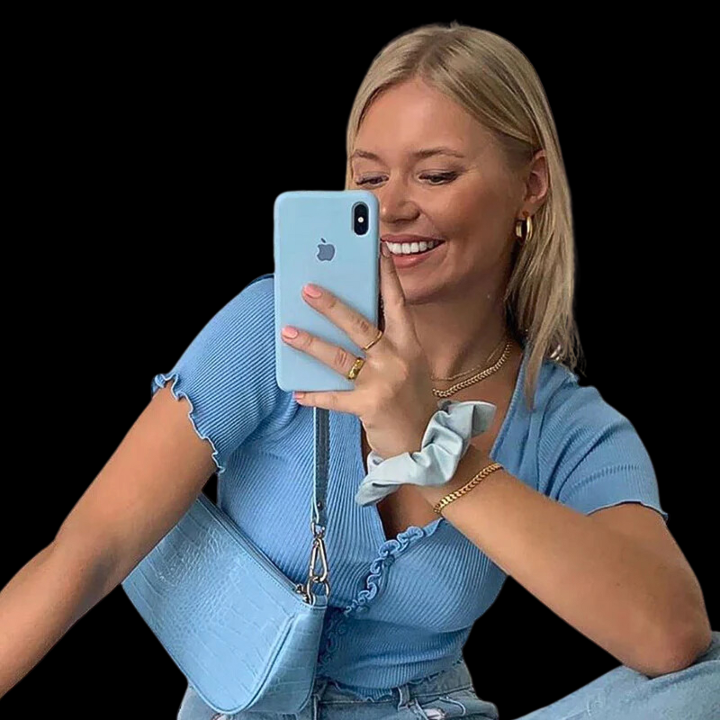 Crop Top Button Up Shirt