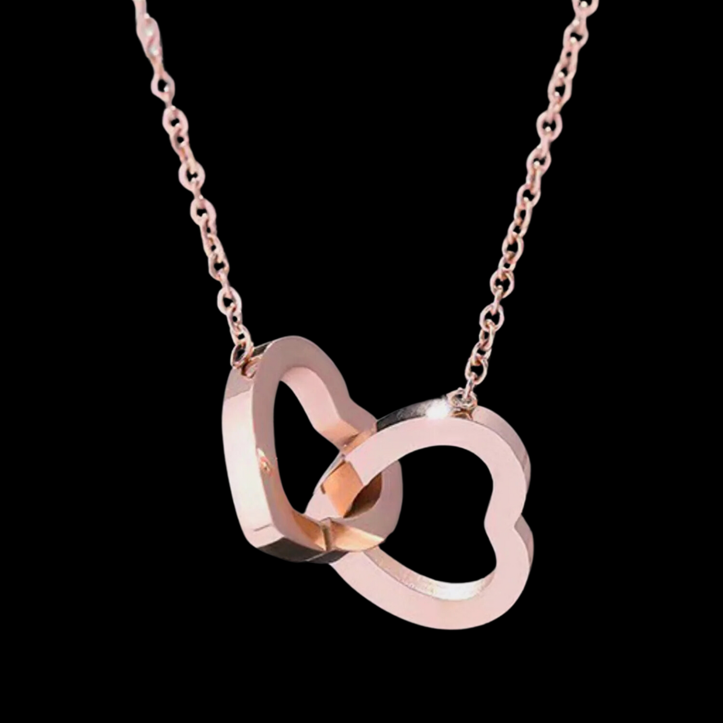 Double Heart Necklace